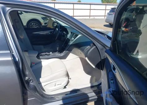 2015 Infiniti Q50 z USA, uszkodzony, nr VIN JN1BV7AR1FM412559